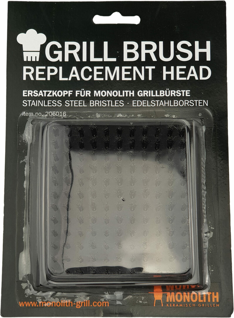 Monolith vervangende kop voor BBQ borstel - 10 x 10 x 3 cm - Perfect voor het schoonmaken - Barbecue accessoires