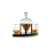 Deluxe Diamond Decanter Set