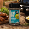 Angus & Oink Lemon Pepper rub met gegrilde kip en citroen