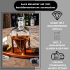 Deluxe Diamond Decanter Set