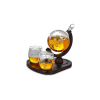 Deluxe Globe Decanter Set 