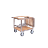 LeCHEF - Buggy incl. Zijtafel - Mobiele BBQ Station - Grillgemak