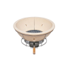 MONOLITH LeCHEF PRO-Serie - FEUERBOX gesegmenteerde firebox incl. metalen frame en asopvangbak