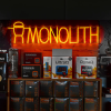 Monolith neon verlichting