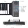 Roll Up Keyboard – Compacte Oprolbare Digitale Piano met 61 Toetsen & 16 Instrumenttonen
