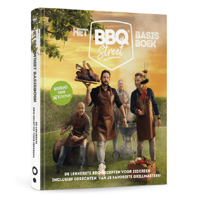 BBQ Street Basis BBQ Boek - De lekkerste BBQ recepten voor Iedereen - BBQ kookboek - Recepten BBQ