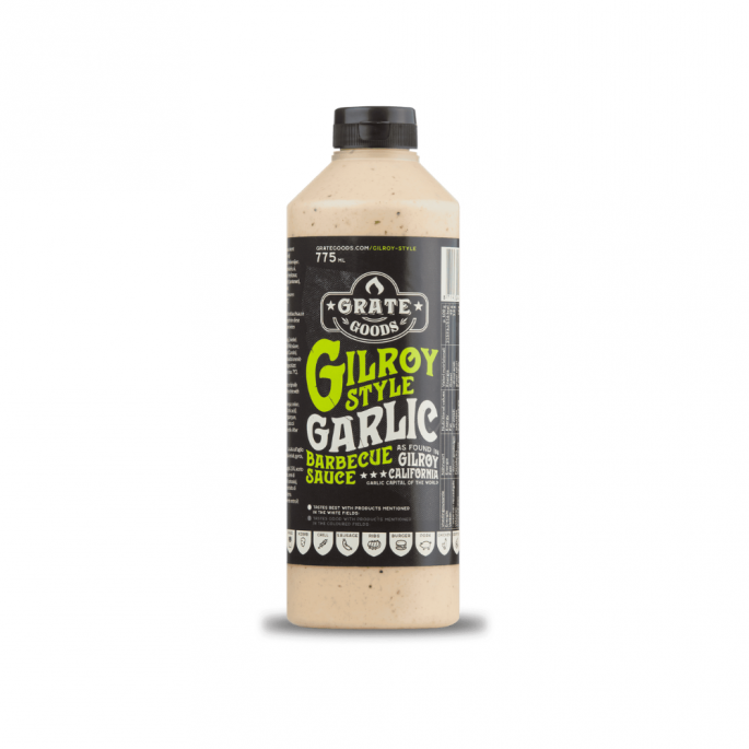 Gilroy style garlic bbq sauce