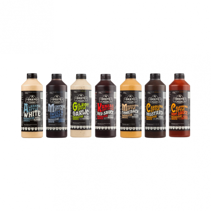 BBQ sauces van Grate Goods 