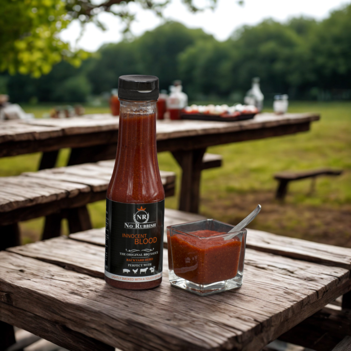 Innocent Blood bbq saus - Zoete en Licht Pittige Barbecuesaus voor Elk Gerecht