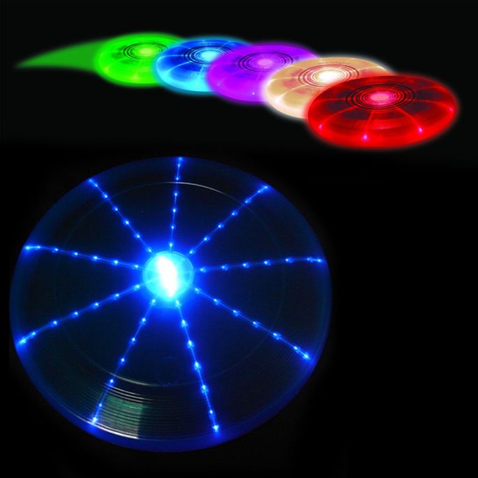 Led Frisbee Origineel - 7 Verschillende Kleuren - Inclusief Batterijen - Flying Ufo Disk