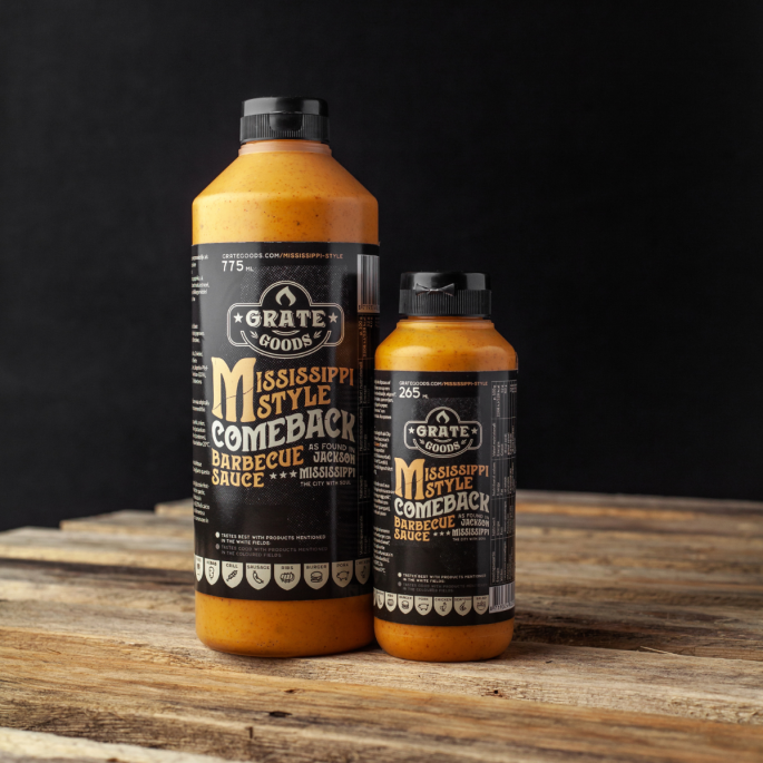 dbcss15021 - Mississippi Comeback Barbecue Sauce 775ml