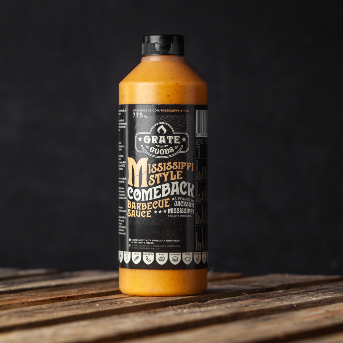 dbcss15021 - Mississippi Comeback Barbecue Sauce 775ml