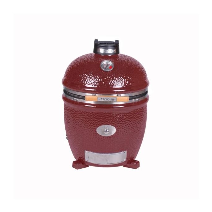 Monolith Classic Pro-Serie 2.0 - Rood - Keramiek - Stand-alone - Monolith barbecue - Kamado BBQ