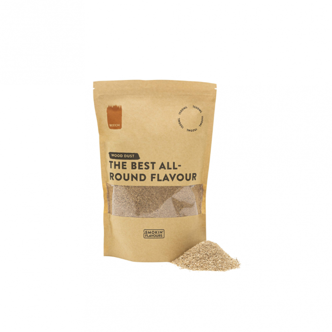 Rookmot Beuk beech smokin flavours 1,5kg 1500ml