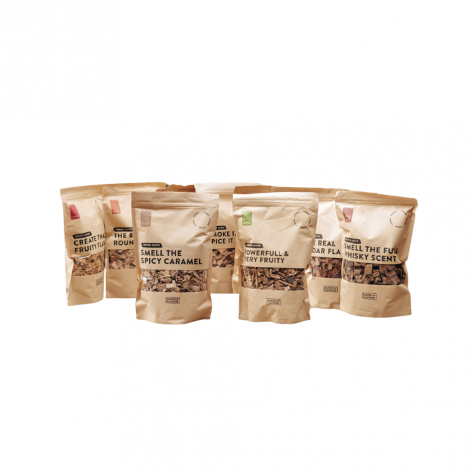 Rooksnippers 1,7kg - verschillende smaken - Smokin' Flavours