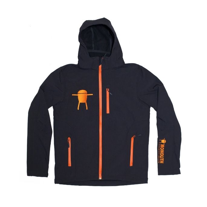 Monolith Soft Shell Jack - Zwart - Water en wind afstotend - BBQ accessoire - BBQ kleding