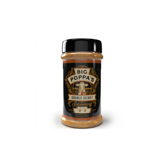 Big Poppa Smokers Double Secret steak Rub 14oz