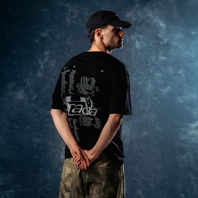 Brada shirt met tekst (XS)