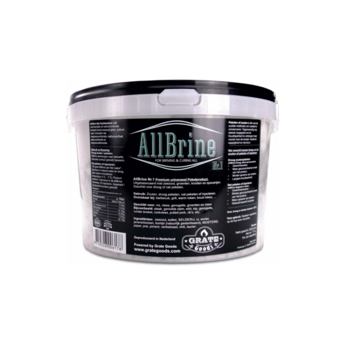 Allbrine Nr.1 2KG | Voor Grootverbruik | Houdt Vlees Sappig en Vol van Smaak