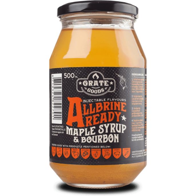 AllBrine Ready Maple & Bourbon | Zoete en Rokerige Smaaksensatie