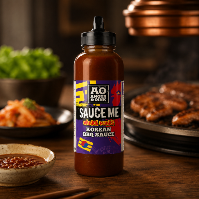Angus & Oink Wing King Korean BBQ Sauce