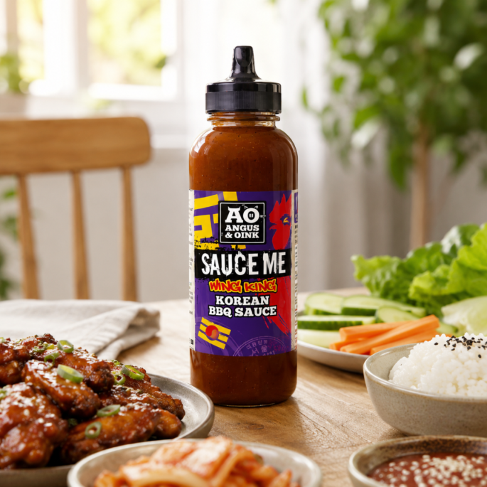 Angus & Oink Wing King Korean BBQ Sauce