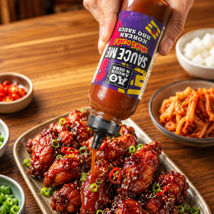 Angus & Oink Wing King Korean BBQ Sauce
