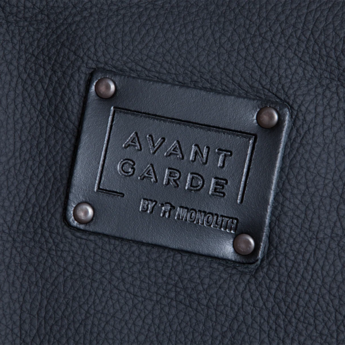 AVANTGARDE leren schort XL