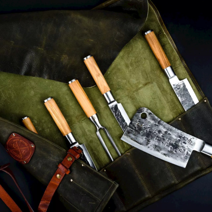 Forged Olive Cleaver