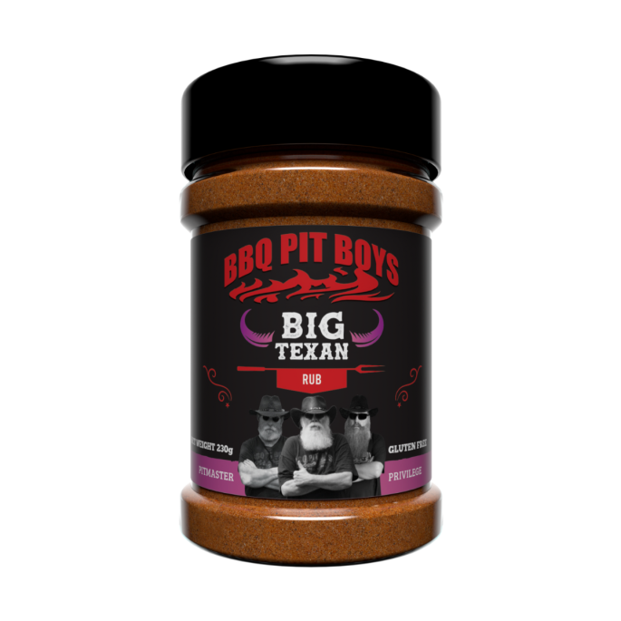 BBQ Pit Boys Big Texan Rub 230g