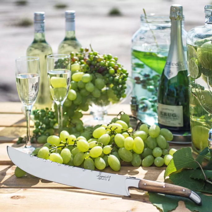 Champagnesabel Olijfhout