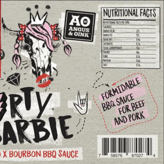 Angus & Oink Dirty Barbie Espresso x sauce 295ml