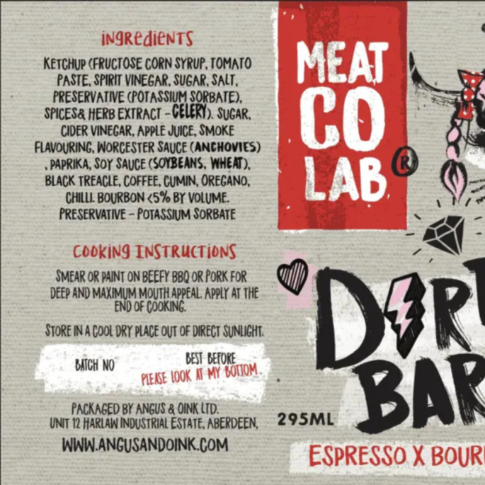 Angus & Oink Dirty Barbie Espresso x sauce 295ml