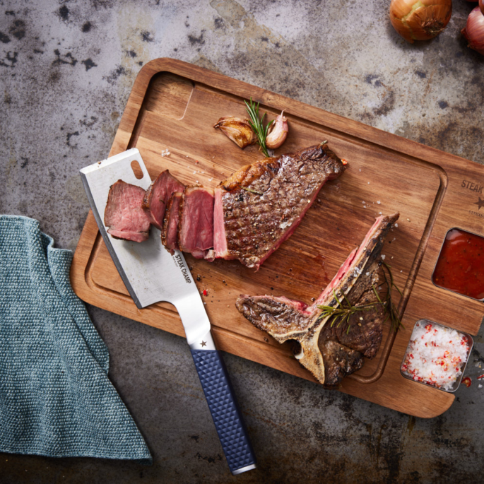 Steak Champ Flip & Cut spatel