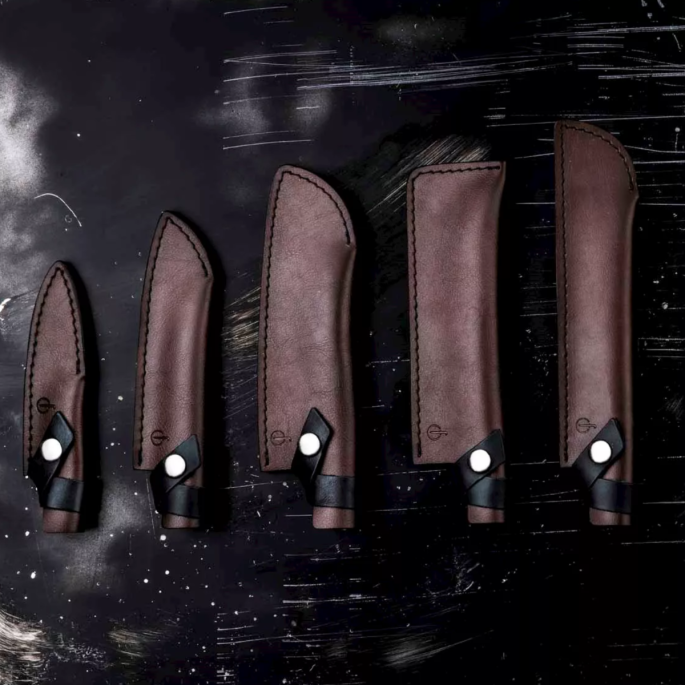 Lederen Hoes Santokumes 18cm