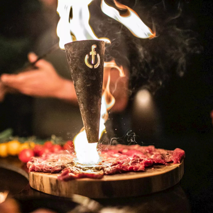 Churrasco Forged Flambadou