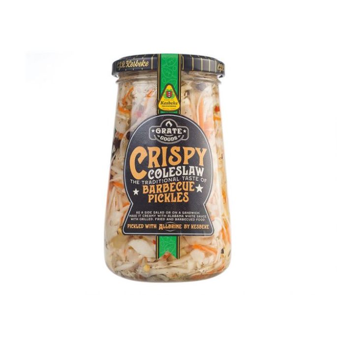 Crispy Coleslaw Barbecue Pickles