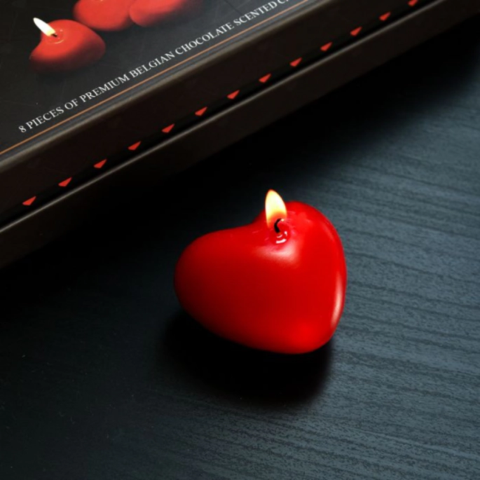 Heart-Shaped Bonbon Candle Lights