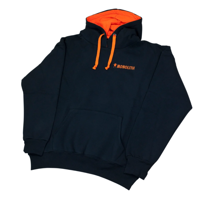 Hoodie black L Monolith