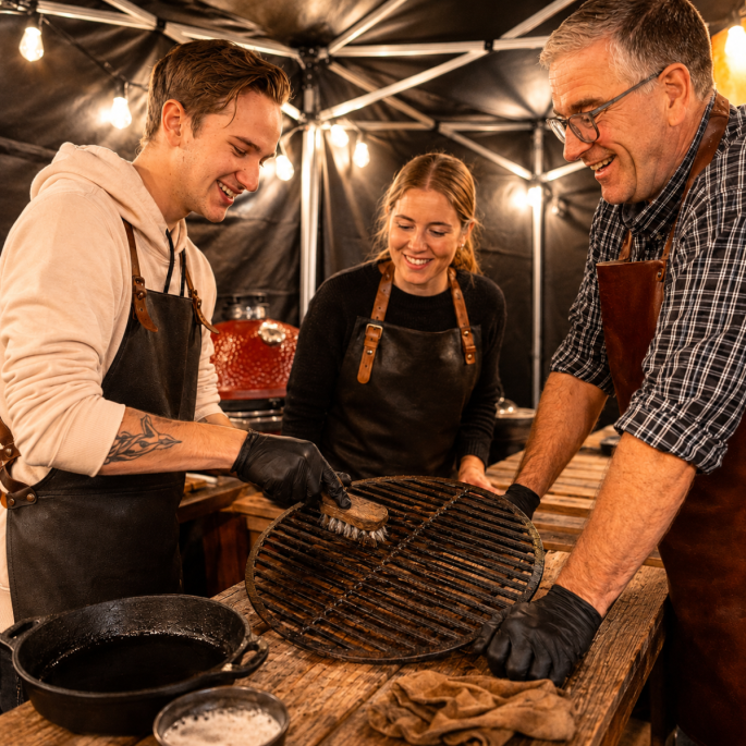 Workshop Gietijzer reinigen