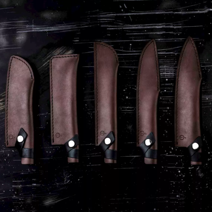 Leather Forged Hoes Koksmes