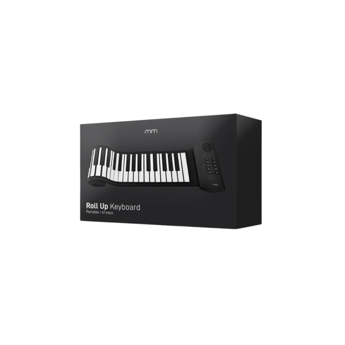 Roll Up Keyboard – Compacte Oprolbare Digitale Piano met 61 Toetsen & 16 Instrumenttonen
