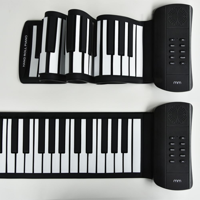 Roll Up Keyboard – Compacte Oprolbare Digitale Piano met 61 Toetsen & 16 Instrumenttonen