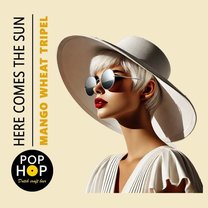 PopHop - Here Comes The Sun etiket