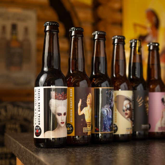Pop Hop speciaal bier Killer Queen