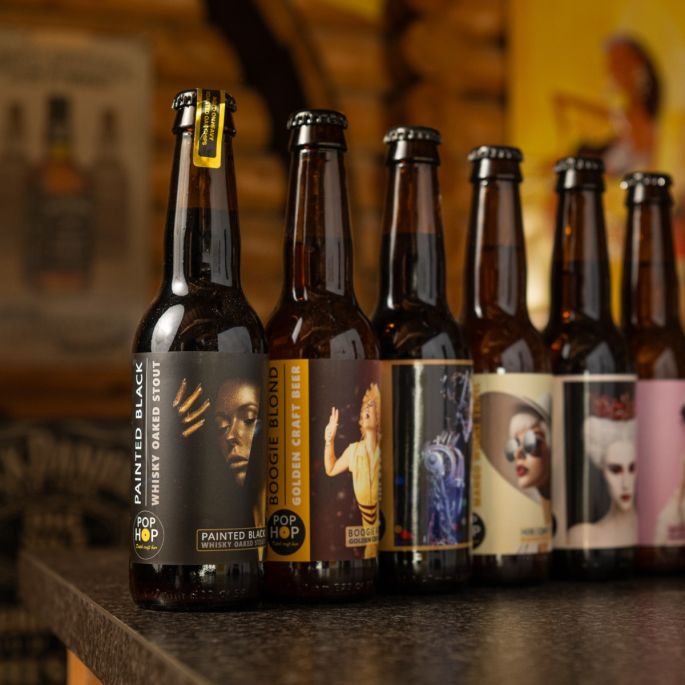 Pop Hop - Painted Black 