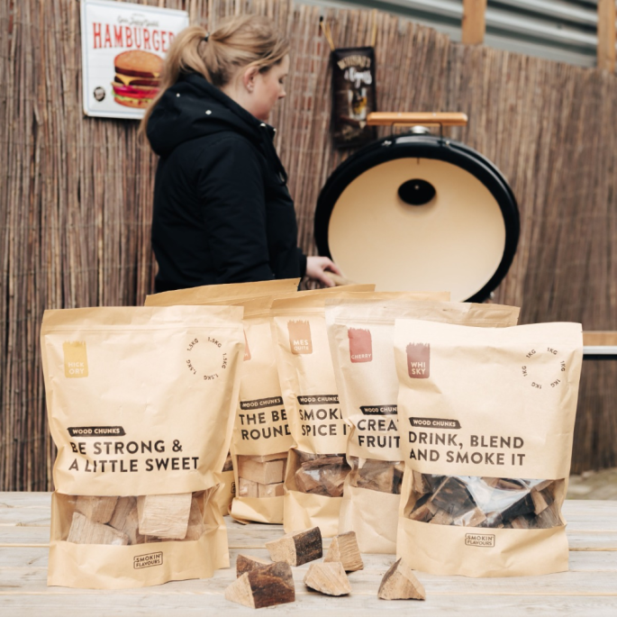 Rookchunks voor op de bbq - SF11X