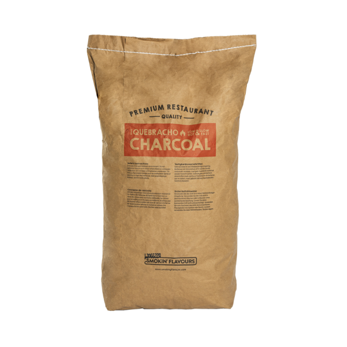 SF667 Smokin' Flavours Houtskool White Quebracho 10 KG I 1 zak