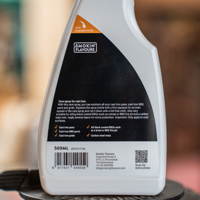 Cast Iron Care Spray