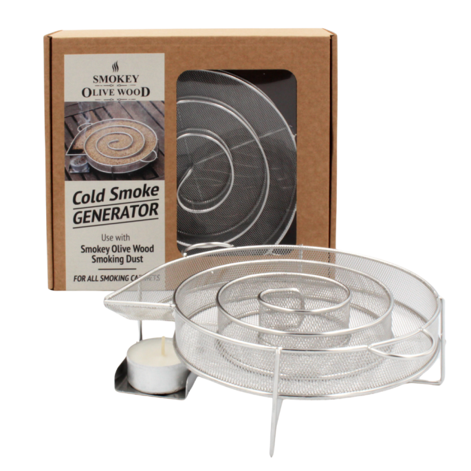 SOW Cold smoke generator in en uit de doos